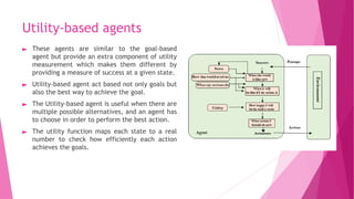 Utility Based Model ARTIFICIAL INTELLIGENCE - A PRIMER - A PRESENTATION | PPTX
