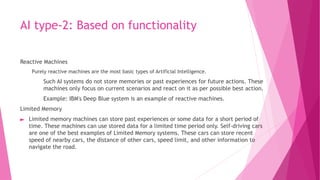 ARTIFICIAL INTELLIGENCE - A PRIMER - A PRESENTATION | PPTX