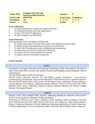 3rd Year IT Syllabus.pdf