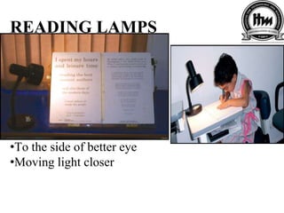VISUAL AIDS FOR CHILDREN IN LOW VISION AND CONTACT LENS | PPTX