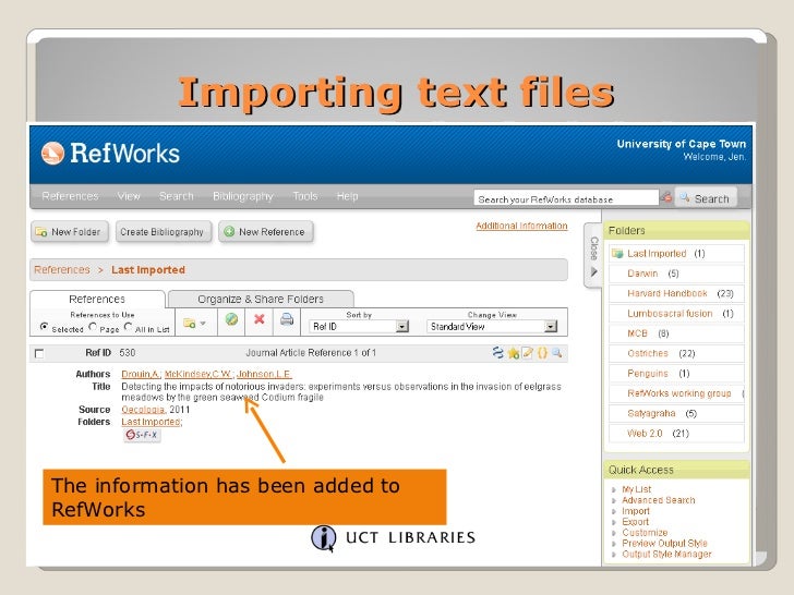 hyperresearch importing text file