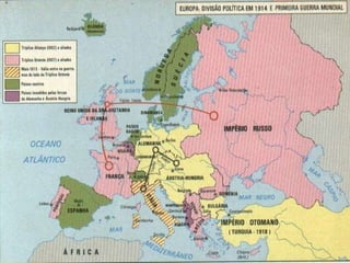 3ºano - Primeira Guerra Mundial - 1914 a 1918 | PPTX