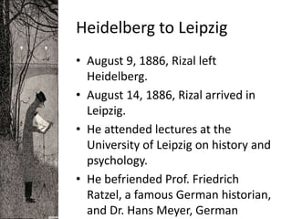 3 rizal in paris and heidelberg | PPTX