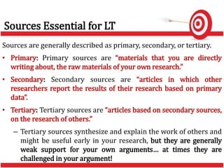 3.rm the literature review | PPTX