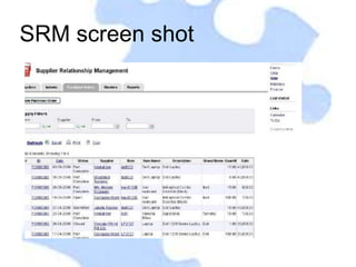 SRM screen shot
 