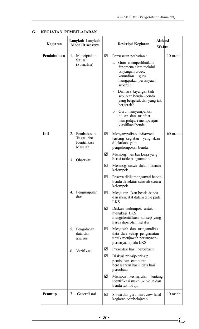 langkah langkah pembelajaran discovery learning 3 rpp ipa langkah langkah pembelajaran discovery learning 3 rpp ipa