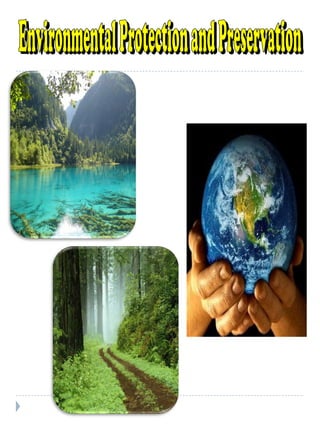 Environmental Protection and Preservation 