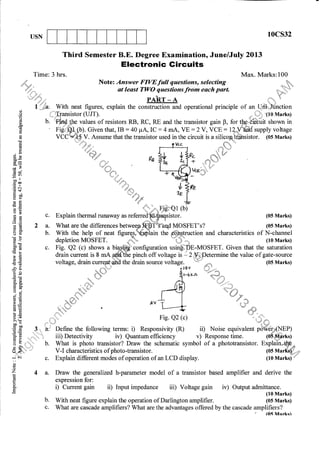 3rd semister CSE & ISE  question papers 2012 dec to july 2013