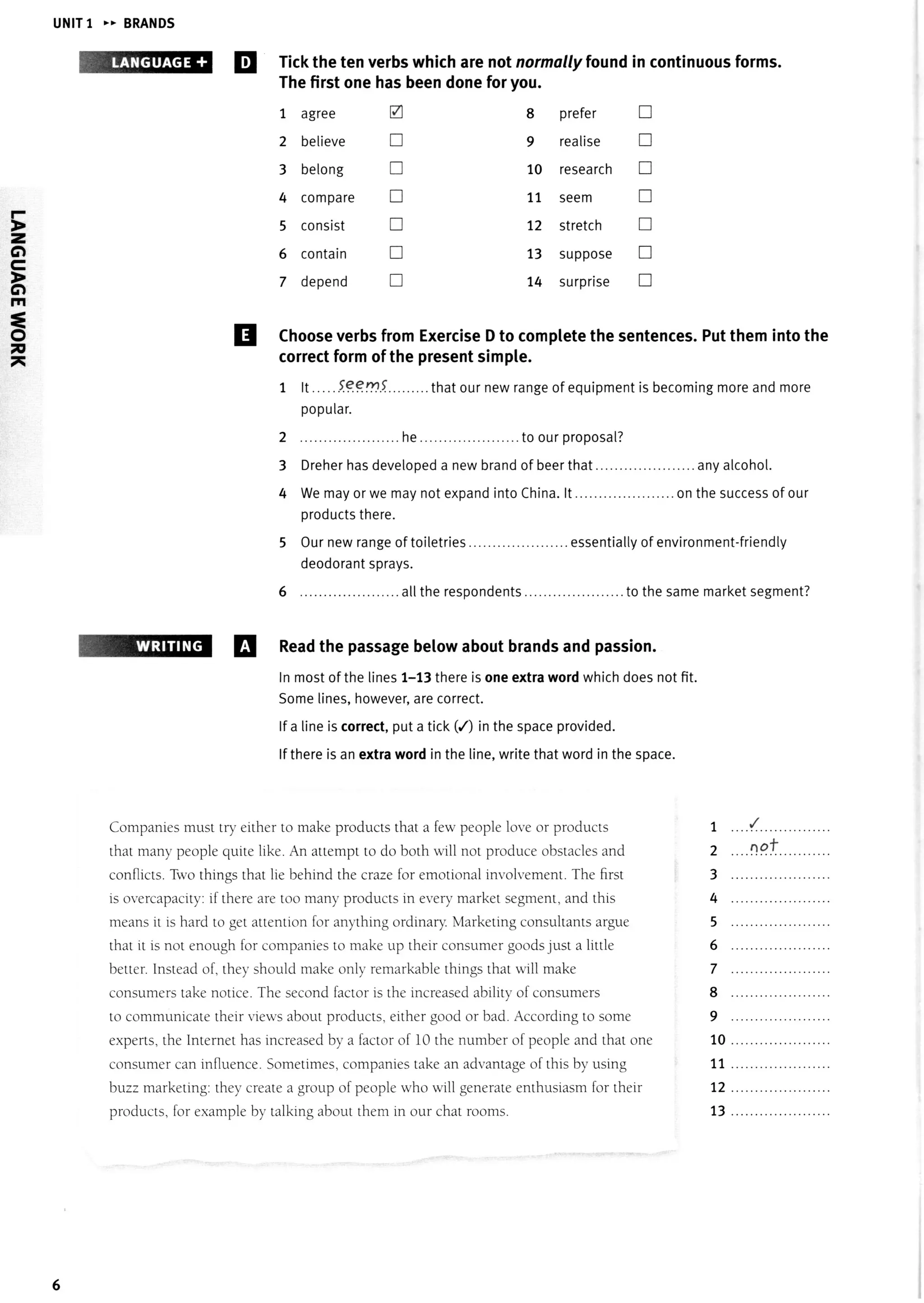 Market leader 3rd ed intermediate practice file | PDF