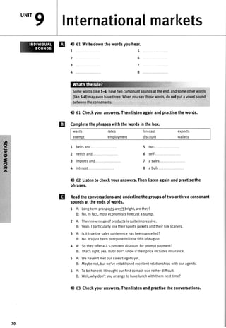 Market leader 3rd ed intermediate practice file | PDF