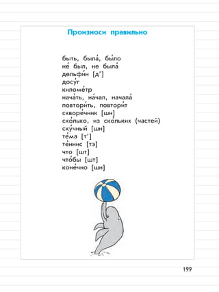 199
Произноси правильно
быть, была
,
, бы
,
ло
не
,
был, не была
,
дельфи
,
н [д’]
досу
,
г
киломе
,
тр
нача
,
ть, на
,
чал, начала
,
повтори
,
ть, повтори
,
т
скворе
,
чник [шн]
ско
,
лько, из ско
,
льких (частей)
ску
,
чный [шн]
те
,
ма [т’]
те
,
ннис [тэ]
что [шт]
что
,
бы [шт]
коне
,
чно [шн]
 