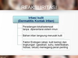 REAKSI IRITASI
 