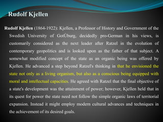 Geopolitics Rudolf 3 Schools of Geopolitics.pptx