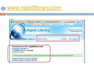 www.rapidlibrary.com
26
 