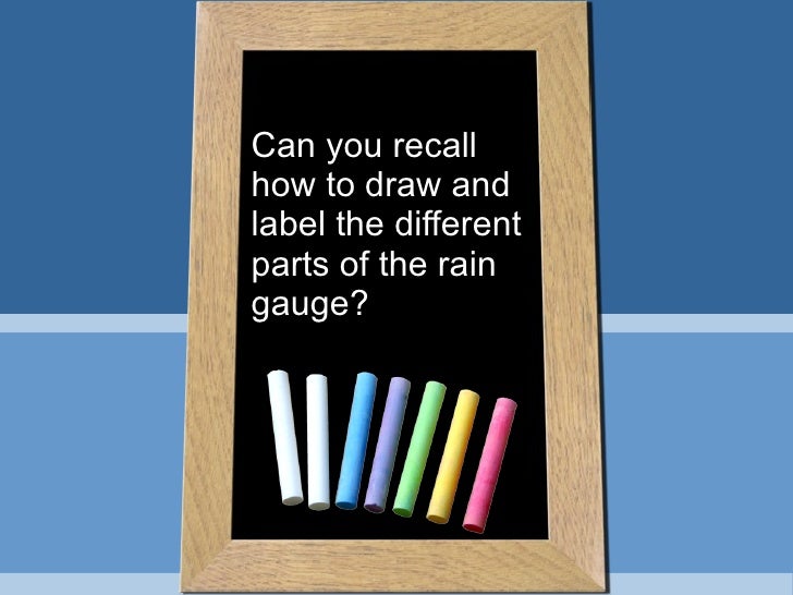 Sec 1 Express Rain Gauge