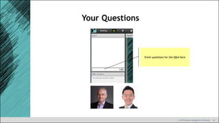 42© 2019 Decision Management Solutions
Your Questions
Enter questions for the Q&A here
 