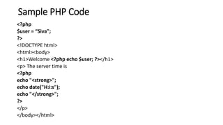 Module-3 15CS71-WTA-Serverside Development with PHP | PDF