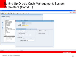 Cash Management Module Overview 3 Setting Up Cash Management.ppt