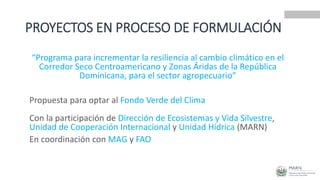 CSC y acciones para hacer frente a la sequía | PPTX