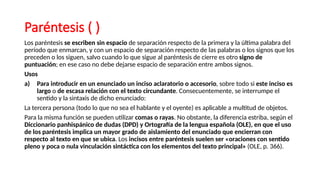 3 Signos de puntuación e. La literatura correcto usos | PPTX
