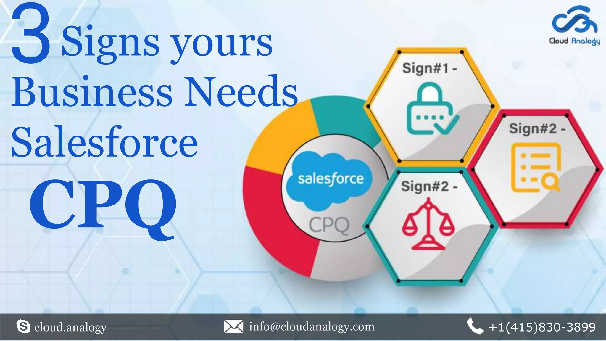 3 signs your business needs salesforce cpq | PPTX