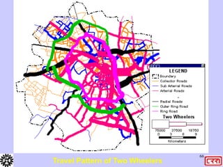66
Travel Pattern of Two Wheelers
 
