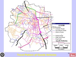 68
Travel Pattern of Goods Vehicles
 
