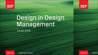 Design management kot generator dodane vrednosti, Drzava za gospodarstvo 24.3.GZS