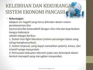 3 sistem ekonomi indonesia PPT 3 sistem ekonomi indonesia PPT