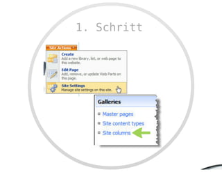 SharePoint Lektion #3: Site Columns
