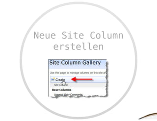 SharePoint Lektion #3: Site Columns