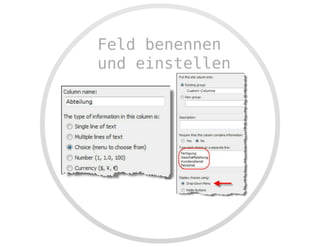 SharePoint Lektion #3: Site Columns