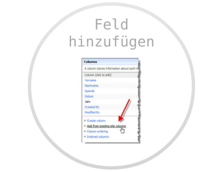 SharePoint Lektion #3: Site Columns