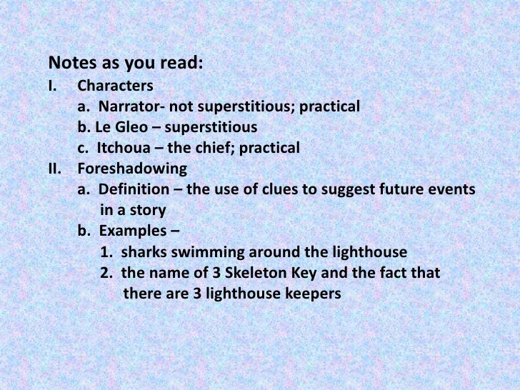 3 skeleton key notes and ppt