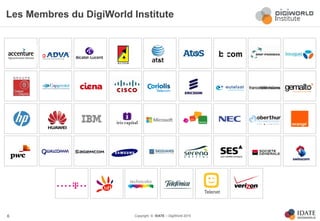 Copyright © IDATE – DigiWorld 2015
Les Membres du DigiWorld Institute
6
Telenet
 