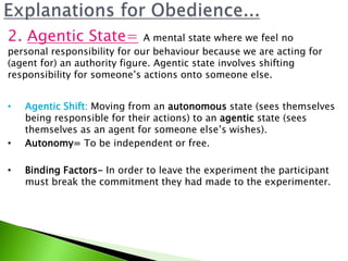 AQA AS Psychology Unit 1 SOCIAL INFLUENCE | PPTX