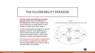 social vulnerability to environmental hazards | PDF