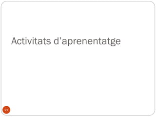 Sòcrates / Conceptes bàsics
1. Diàleg: ironia i maièutica
2. Intel.lectualisme Moral: és la conseqüència de la maièutica.
Tota persona bona (en sentit ètic) és sàvia. Qui coneix el Bé,
doncs, no pot deixar de fer-lo. Qui actua malament, ho fa
perquè no ha investigat què és el bé i és un ignorant.
3. Docta Ignorància: “només sé que no sé res”. Reconèixer la
pròpia ignorància, rebutjant els falsos coneixements, és el
primer pas per arribar a la saviesa.
4. Universalisme ètic: La funció del filòsof és definir els universals
ètics i ajudar a cada persona a trobar-los. Per Sòcrates, és
millor ser just que injust, és millor ser bo que ser dolent, és millor
patir una injustícia que cometre-la. Rebuig del relativisme
sofístic, que defensa que no es pot accedir a la veritat i, per
tant, “tot són opinions”.
21
 