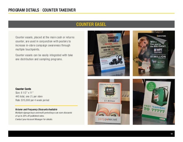 2015 consumer marketing programs the beer store big lots orillia flyer