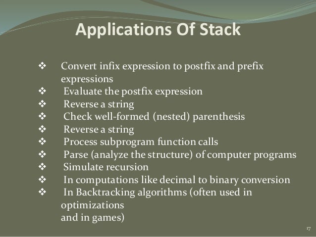 Applications Applications