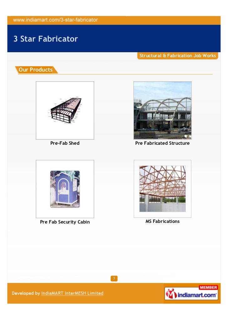 3 star fabricator bengaluru structural fabrication job works structure works security