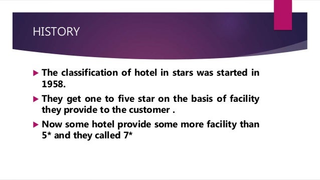 3 Star Hotel Classification : (PDF) Hotel Classification Systems: A ...