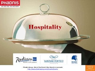 Phadnis Group –One of the Finest 3 Star Resorts in Lonavala
http://www.phadnisgroup.com/hospitality.php
 
