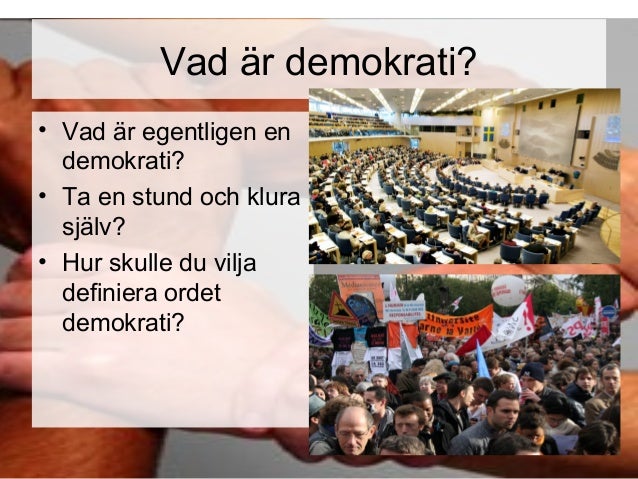 3 stat, demokrati och diktatur