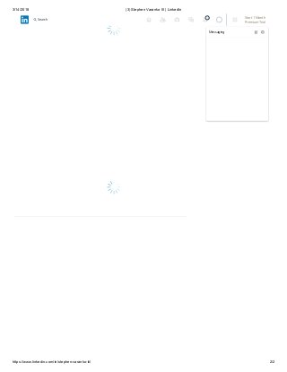 3/14/2018 (3) Stephen Varanko III | LinkedIn
https://www.linkedin.com/in/stephen-varanko-iii/ 2/2
Messaging
3 Start 1 Month
Premium Trial
Search
 