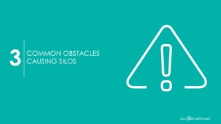 3 Steps for Breaking Down Data & Analytic Silos | PDF