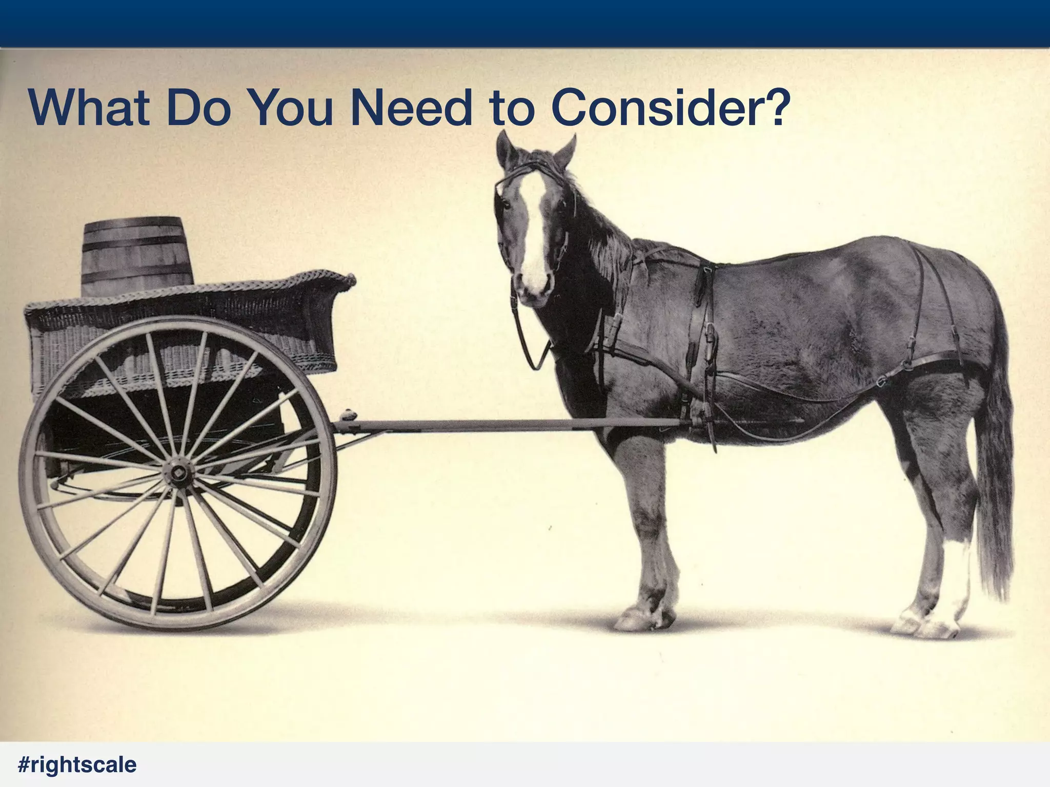 14
#

What Do You Need to Consider?!

#rightscale!

 