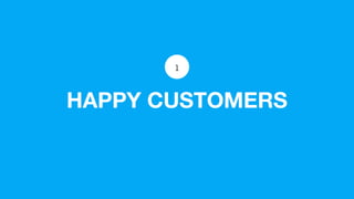 HAPPY CUSTOMERS
1
 