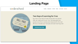 Landing Page
 