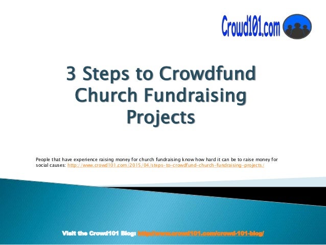 3 steps to crowdfund church fundraising projects fundraising projects